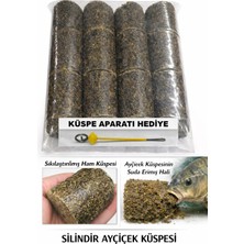Sr Sazanrig Sazan Balık Avı Delikli Silindir Ayçiçek Küspesi (140 gr 16 Adet)