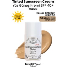 Rosece Renkli Güneş Kremi 40+Spf Medium | Arbutin | Leke Giderici ve Ton Eşitleyici