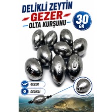 Sr Sazanrig Delikli Zeytin Gezer Olta Kurşunu 30 gr 10 Adet