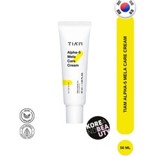 Tiam Tıam Alpha-5 Mela Care Cream — Alpha-Arbutin ve Vitamin Içerikli Nemlendirici Yüz Kremi 40 ml