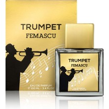 Femascu Trumpet Kadın Erkek Parfüm EDP 100 ML – Çiçeksi ve Odunsu Kalıcı Koku - 6519