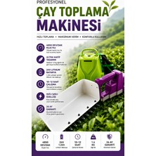 Wüber Elia Laz Hafif Profesyonel Çay Kesme ve Toplama Makinesi 24V Lithium