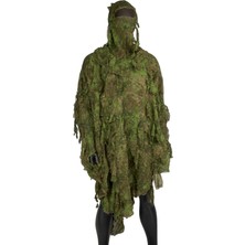 Kicking Mustang Kmcs Ultra Hafif Kamuflaj Irr Kompakt Ghillie Takımı- Yeşil