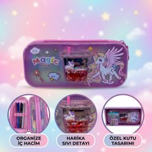 Elit Unicorn Magic World Hologramlı Kalem Kutusu
