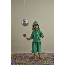 Oh La La Koala Candy Summer Biyeli Şapkalı Poplin Takım