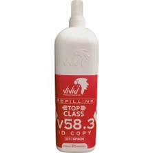 Vivid Dye Mürekkep Kırmızı Epson Uyumlu 1 Litre Top Class V58.1