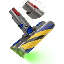 Robotcum Dyson V12 Detect Slim Uyumlu Lazer Işıklı Fluffy Süpürge Başlığı 972522-02