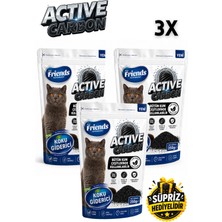 Friends Aktif Karbon Kedi Kumu Koku Giderici 750 gr