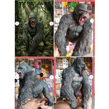 Oyuncak Sahili King Kong Actıon Koleksiyon Figür Kafatası Adası Filminden Black Kong Kırılmaz Oyuncak