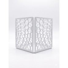 Moon Frame Studio Petek Modern Dekoratif Metal Mumluk & Masa Üstü Obje (Siyah)