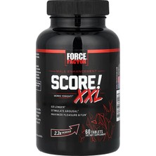 Force Factor Score! Xxl Male Enhancement L-Citrulline , Panax Ginseng , Horny Goat , Black Maca  60 Tablet