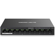 MS110P, 10-Port 10/100MBPS Desktop Switch With 8-Port Poe+