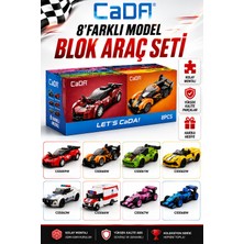 Vagonlife Cada 8 Farklı Model Blok Araç Seti Toplam 1205 Parça Oyuncak Yapım Seti Blok -FFC55048W