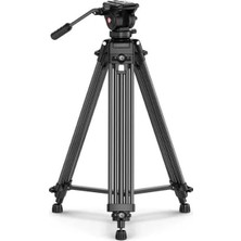 Mt-81 Alüminyum 360° Ball Head Kafa Video Tripod