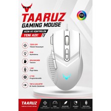vooka Taaruz Kablolu Rgb Gaming Mouse | 7200 Dpı | 500Hz | 6 Fonksiyon Tuşlu | 1.5 M Örgü Kablo | Ergonomik Oyuncu Mouse