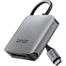 RW510 Cfexpress Tip B Kart Okuyucu, 10 Gbps'ye Kadar, USB 3.2 Gen 2 Cf Bellek Kartı Için, USB Tip-C Kablosu Dahil (LRW510U-BNHNG)