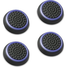 [4] Analog Stick Joystick Controller Için Performance Baş Parmak Eklentisi Ps4 | Ps3 | Xbox One | Xbox One S | Xbox 360 | Wii U (Siyah ve Mavi) A1669