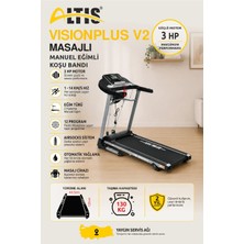 Altis Vision Plus V2 Manuel Eğimli Masajlı Koşu Bandı 3 Hp