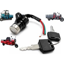 Koçak Motor Arora Kuba Yuki -Akalite- Elektrikli Üç Tekerlekli Kasalı Kontak