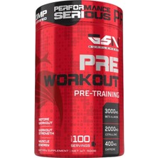 Gsn Preworkout Ultra Performance Series 500 gr 100 Servis