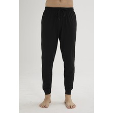 Kly Pijama Kly 126R Erkek Pamuklu Modal Paçası Bantlı Tek Pijama Altı '4 Mevsim'