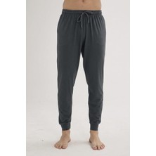 Kly Pijama Kly 126R Erkek Pamuklu Modal Paçası Bantlı Tek Pijama Altı '4 Mevsim'