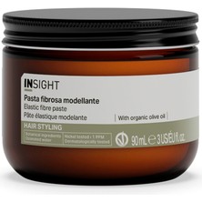 Insight Styling Elastic Fibre Paste Esnek Şekillendirici Macun 90 ml - Besleyici Şekillendirici Saç Bakımı