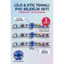 Dodomar Stitch Bileklik Seti 3 Adet 18 cm Lilo ve Stitch Temalı Çocuk Parti ve Hediye Aksesuarı