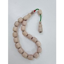 Zeyzun Usta Imzalı Bilek Boy Efe Maskot Sıkma Kehribar Tespih 13,5 x 16 mm Kapsül Kesim