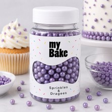 My Bake 4 mm Mor Draje Şeker – Pasta ve Tatlı Süsleme Şekeri