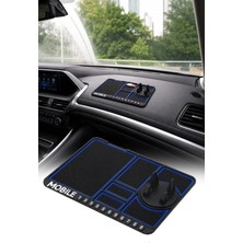 Omilife Araç Içi Kaymaz Telefon Tutucu Mat Torpido Organizer Kaydırmaz Silikon Dashboard Standı