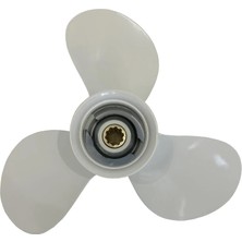 Yamarine Yamaha Dıştan Takma Motor Pervanesi 20/30HP Outboard Propeller Diameter: 9-7/8ø x Pitch: 10-1/2''-F Spline: 10 Diş (664-45945-00-EL)