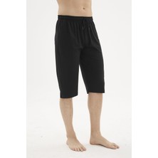 Kly Pijama Kly 127B Erkek Pamuklu Modal Büyük Beden Battal Tek Kapri
