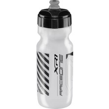 Raceone X1 Şeffaf-Gümüş 600ml Bisiklet Suluk Matara Kokusuz Gıda Kullanımına Uygun