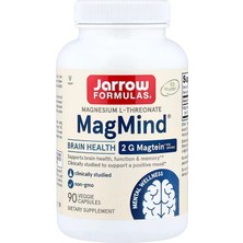 Jarrow Formulas Vegan Magmindo Magtein Magnesium L-Threonate Brain Health 90 Veggie Capsules