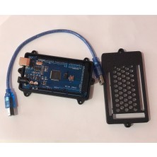 Arduino Mega 2560 R3 Klon USB Chip CH340 (Usb Kablo + Koruma Kutusu Dahil)