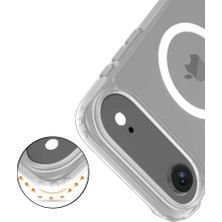 EstoreBox Joko Apple Iphone 17 Air Jota Magsafe Kapak - Şeffaf