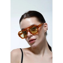 Moonmee Wahe - Unisex Güneş Gözlüğü Kamuflaj / Yeşil UV400 Korumalı