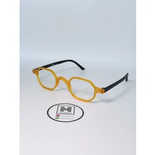 Moonmee Dejı Blue Block - Unisex Güneş Gözlüğü Siyah Turuncu UV400 Korumalı