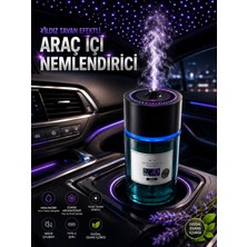 Deanb 120ML Yıldız Tavan Efektli Araç Içi Hava Nemlendirici Sessiz 300MAH Şarjlı Araba Kokusu