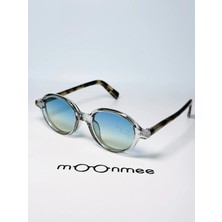 Moonmee Prole Premıum Unisex Yuvarlak Çok Renkli Güneş Gözlüğü