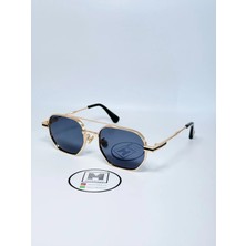 Moonmee Jırıls - Unisex Güneş Gözlüğü Gold / Siyah UV400 Korumalı