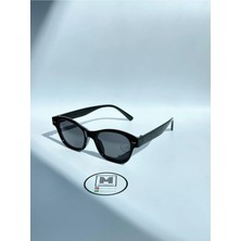 Moonmee Mesin - Unisex Güneş Gözlüğü Siyah UV400 Korumalı