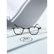 Moonmee Isabella Mavi Işık Korumalı Gözlük - Unisex Güneş Gözlüğü Leopar UV400 Korumalı