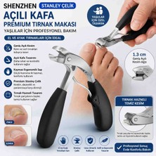 Shenzhen Paslanmaz Çelik Yaşlılar Için Açılı Kafa Premium Parmak Ergonomik , Ayak Tırnakları Clippers Kalın Ayak Tırnakları Yetişkin Catcher | Profesyonel Geniş Açılı Kaymaz
