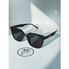 Moonmee Flote - Unisex Güneş Gözlüğü Siyah UV400 Korumalı