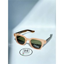 Moonmee Premium Josg - Unisex Güneş Gözlüğü Leopar Çift Renk UV400 Korumalı