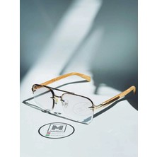 Moonmee Caser Premıum - Unisex Güneş Gözlüğü Şeffaf UV400 Korumalı