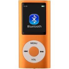 Tastech 5007MP Metal Mp3 Player Renli Ekranlı Fm Radyolu Bluetoth Lu Hafıza Kartı Girişli Müzik Çalar Turuncu