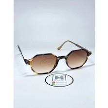 Moonmee Zenit Güneş Gözlüğü - Unisex Güneş Gözlüğü Leopar Kahve UV400 Korumalı